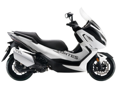 KFZ Maximal Leinach Zontes 368 E white Scooter Roller